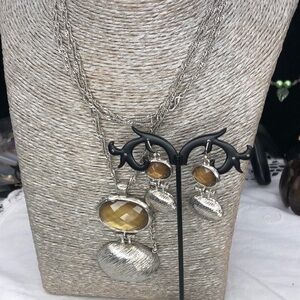 Chain And Earring Set